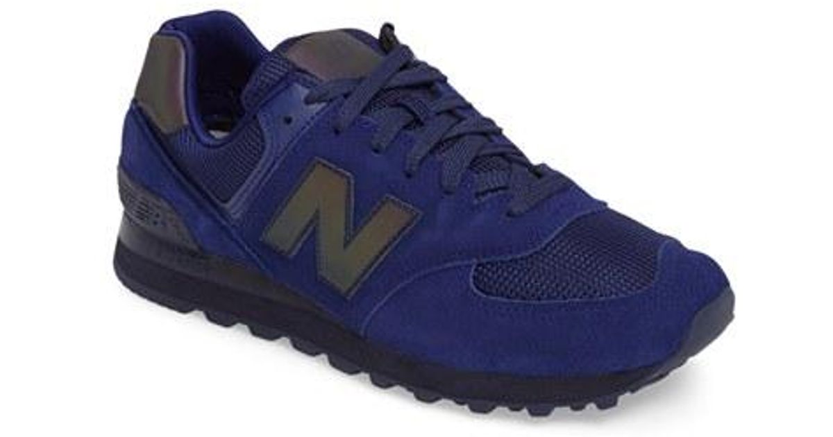 new balance 574 blue leather new balance 574 blue leather